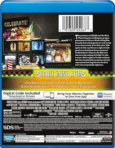 Five Nights at Freddy's (Blu-ray + DVD + Digital) thumbnail 3