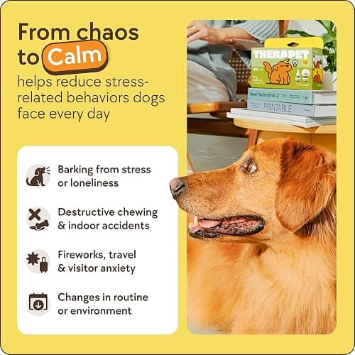 TherapetMD Dog Calming Diffuser - for Stress, Destructive Behavior, Pee Accidents, Separation Anxiety, Barking, Aggression & Chewing - 2 count Refill Included 30-Day each - Packaging May Vary thumbnail 4