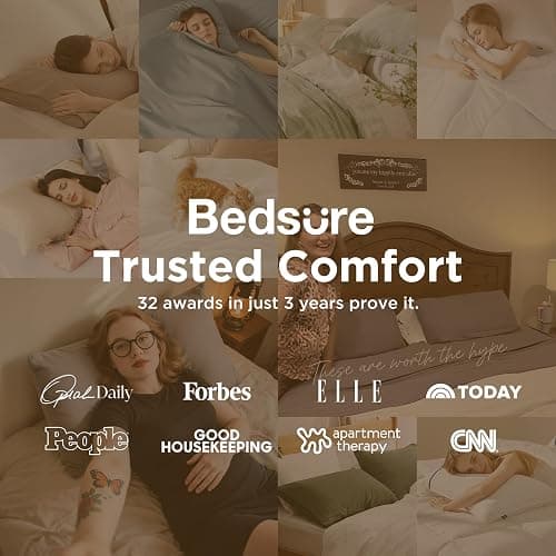 Bedsure Queen Pillow Cases Set of 2 - Silver Grey Brushed Microfiber Pillowcase 2 Pack, Super Soft and Cozy Pillow Case Covers with Envelope Closure, Wrinkle, Fade and Stain Resistant, 20x30 Inches thumbnail 8