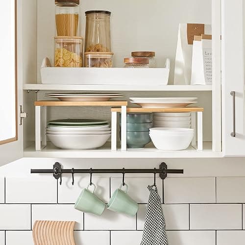 2 Cupboard Shelf Organisers thumbnail 2