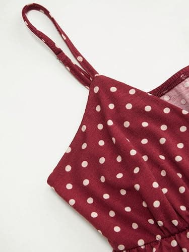 CIDER Polka Dot Babydoll Tops for Women Cute V Neck Sleeveless Going Out Tops Flowy Crop Tank Top Summer Outfits Y2K thumbnail 4