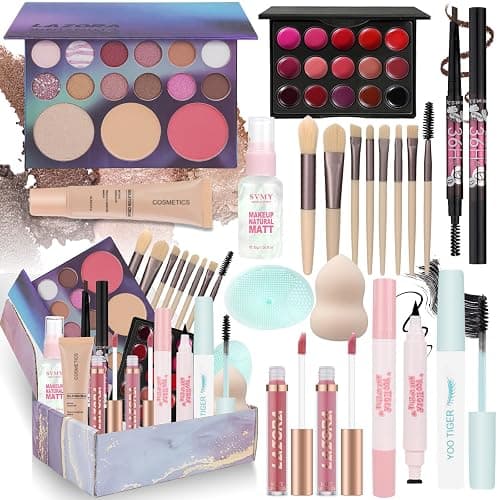 Makeup Kit Makeup Set for Teens Girls Women Makeup Sets for Teens Makeup kits for Teenagers Makeup Gift Set for Beginners Teenager - Image 1