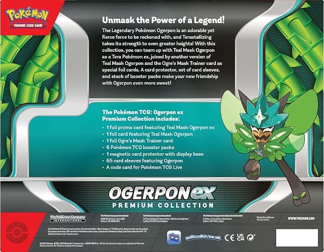 Pokémon TCG: Ogerpon ex Premium Collection thumbnail 4