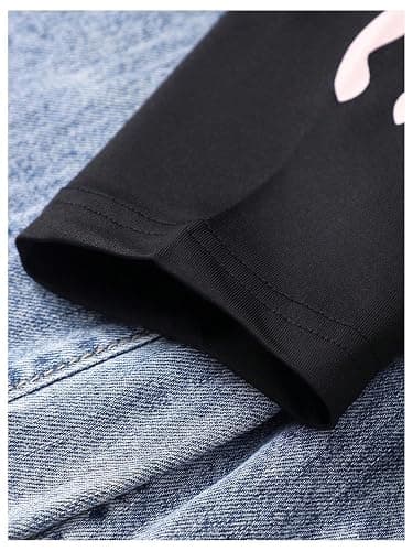 SOLY HUX Girl's Cute Shirts Y2k Jersey Tops Long Sleeve Crew Neck T-Shirt Teen Girl Clothes thumbnail 5