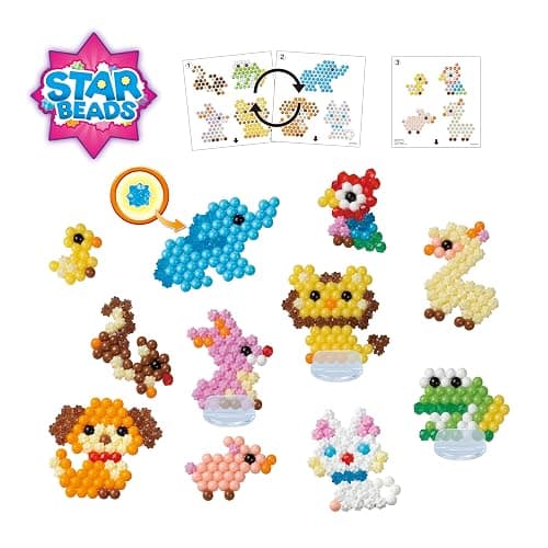 Aquabeads Arts & Crafts Animal Buddies Theme Refill with Beads and Templates thumbnail 3