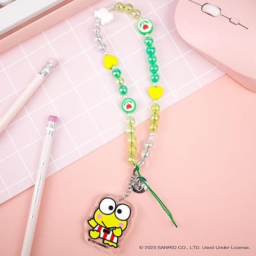 iFace Hello Kitty and Friends Beaded Wristlet Universal Phone Charm Strap - Cute Wrist Chain Lanyard Aesthetic Decor Strap for Cell Phone Camera Keys AirPods Keychains thumbnail 3