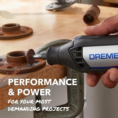 Dremel 4000-2/32 Variable Speed Rotary Tool Kit-Engraver, Polisher, and Sander- Perfect for Cutting, Detail Sanding, Engraving, Wood Carving, and Polising- 2 Attachments & 32 Accessories thumbnail 4