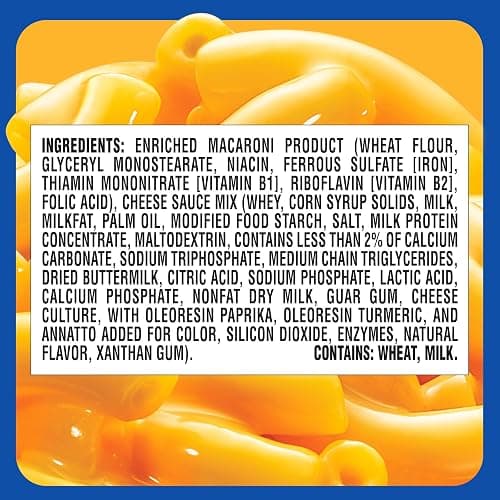 Kraft Easy Mac and Cheese, 18 Packets, for Easy Dinner or Dinner Sides, Original Flavor, No Artificial Flavors, Preservatives or Dyes, 38.7 oz thumbnail 4