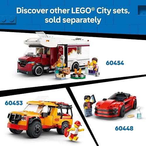 LEGO City Off-Road 4x4 Mountain Truck Toy - Building Toy Set for Kids, Boys and Girls, Ages 6+ - Fun Gift Idea for Birthdays and Holidays - with Adventurer Minifigure and Accessories - 60447 thumbnail 6