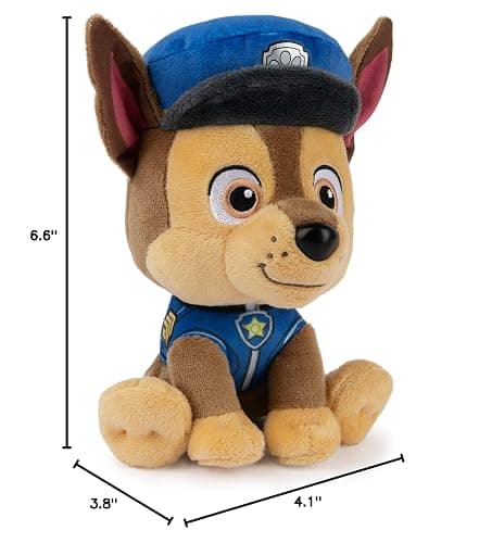 GUND Official PAW Patrol Chase in Signature Police Officer Uniform Plush Toy, Stuffed Animal for Ages 1 and Up, 6" (Styles May Vary) thumbnail 3