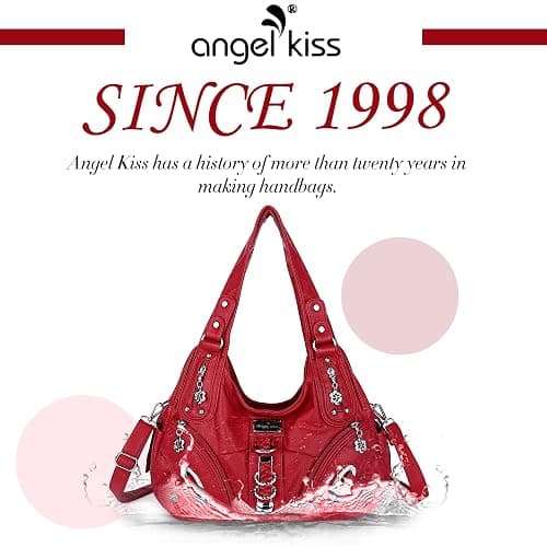 Angelkiss Hobo Purses and handbags for Women Satchel Handbag Women Purses Large Daily Shoulder Bags thumbnail 7