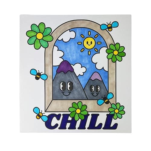 Cozy Coloring Good Vibes: 50+ Bold and Easy Perforated Pages to Color thumbnail 6