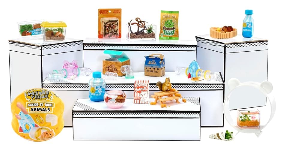 MGA's Miniverse Make It Mini Tiere Serie 2 – Enthält 1 Tierfigur mit Zubehör, Mini-Sammlerstücke, 8 zum Sammeln, Für Sammler und Kinder ab 8 Jahren thumbnail 8