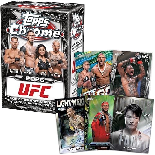 2026 Topps Chrome UFC - Factory Sealed - Value Box thumbnail 2