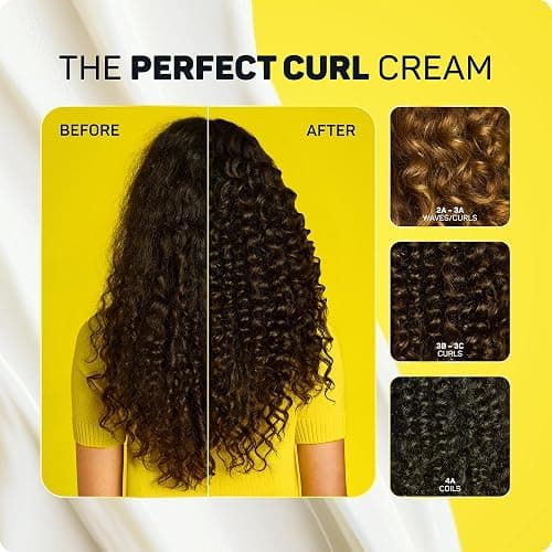 Marc Anthony Curl Defining Styling Cream for Curly Hair, Strictly Curls - Moisturizing Hair Defining Cream Softens & Detangles Coarse, Frizzy Curls with Shea Butter - Styling Product Reduces Frizz thumbnail 3