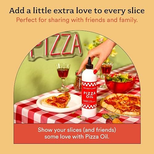 Brightland Pizza Oil with Extra Virgin Infused Olive Oil - Herbaceous Oil for Dipping & Dressing - Premium Jalapeño & Herb Flavor Cold-Pressed Oil - Vegan, Plant-Based & Gluten Free, 12 Fl Oz thumbnail 5