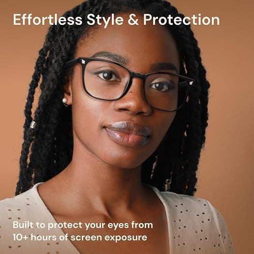 Gaoye Stylish Blue Light Glasses for Woman - Computer Glasses for Blue Light Blocking - Lightweight Frames - 3 pack thumbnail 6