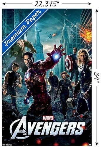 Trends International Avengers One Sheet Wall Poster 22.375" x 34" thumbnail 3