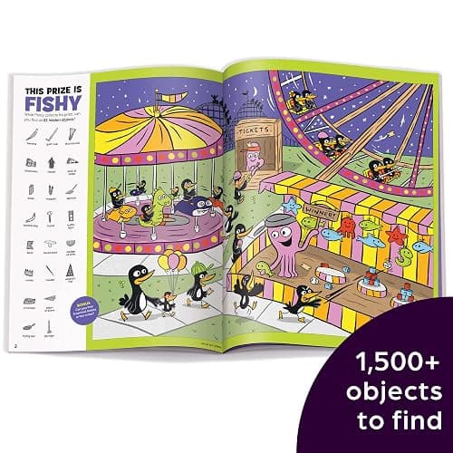 The Hardest Hidden Pictures Book Ever: Ultra-Challenging Brain Games for Kids Ages 8-12, Advanced Seek and Find Puzzles Book with Over 1,500 Hidden Objects to Find (Highlights Hidden Pictures) thumbnail 3