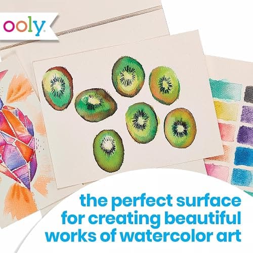 Ooly Chroma Blends Acid-Free Watercolor Paper Pad 8 x 10 Inches - 15 Sheets thumbnail 3