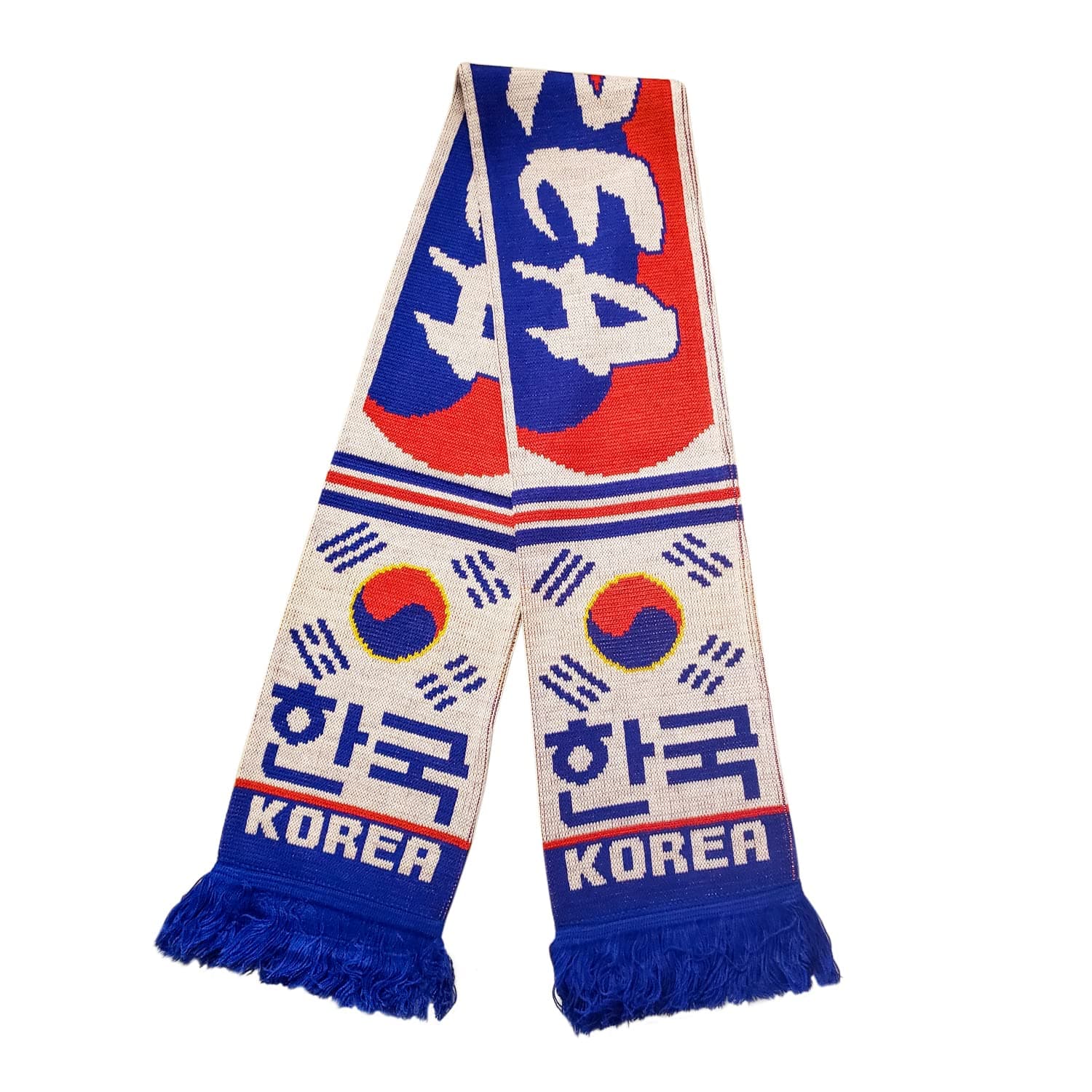 South Korea National Soccer Team Premium Fan Scarf - Image 1