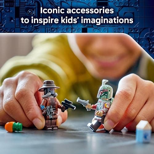 LEGO Star Wars Cobb Vanth’s Speeder Building Toy for Boys & Girls - Pretend Play Space Vehicle for Kids & Fans, Ages 7+ - Gift for Birthdays - W/Cobb Vanth & Cad Bane Minifigures - 75437 thumbnail 4