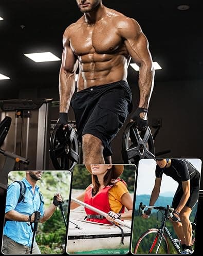 COFIT Breathable Workout Gloves, Antislip Weight Lifting Gym Gloves for Men Women, Superior Grip & Palm Protection for Weightlifting, Fitness, Exercise, Training thumbnail 6