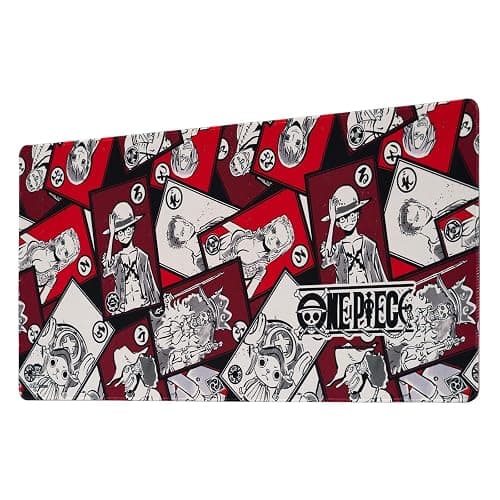 One Piece XXL Mouse Pad - MTG Playmat- 31.5" x 13.78" Non-Slip Rubber Base, Gaming Mouse Pad, Keyboard Mouse Mat - Manga Gifts - Image 1
