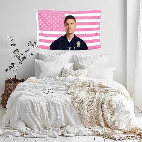 3x5 Foot Eric Winter Tim Bradford Decorative Flag, Double-Stitched with 2 Brass Grommets, Wall Hanging Tapestry for Room Decor, College Dorm, Outdoor Porch, or Indoor Decorations thumbnail 5