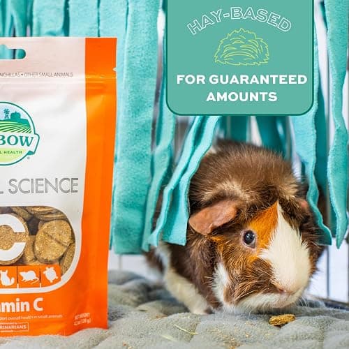 Oxbow Natural Science Vitamin C Supplement, Vitamin C & High-Fiber Timothy Hay, Guinea Pig Items, Made in the USA, Small Pet Supplies, Recommended by Veterinarians, 4.2 oz thumbnail 8