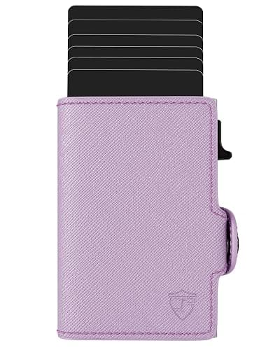 Conceal Plus Small RFID Wallet for Women, Slim Compact RFID Blocking Credit Card Holder Womens Wallet, Smart Pop Up Minimalist Card Case, Holds 4-6 Standard Cards Plus Cash & ID, Compact Travel Wallet thumbnail 8