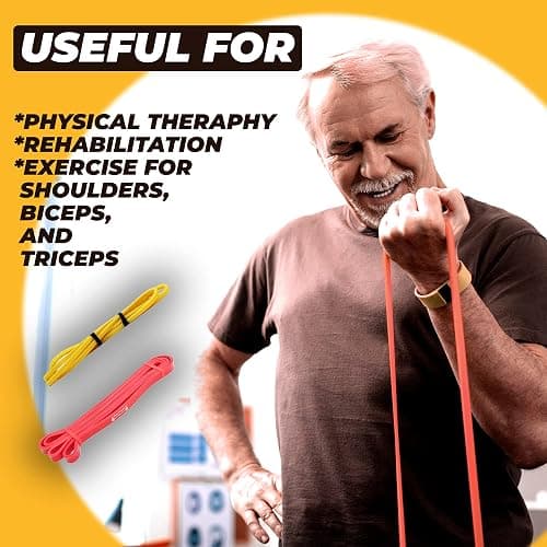 Draper's Strength Heavy Duty Resistance Stretch Loop Bands for Powerlifting Workout Exercise and Assisted Pull Ups thumbnail 5