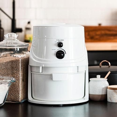 NutriMill Classic High Speed Electric Grain Mill for Fresh Flour Wheat Grinder with Stainless Steel Milling Heads thumbnail 2