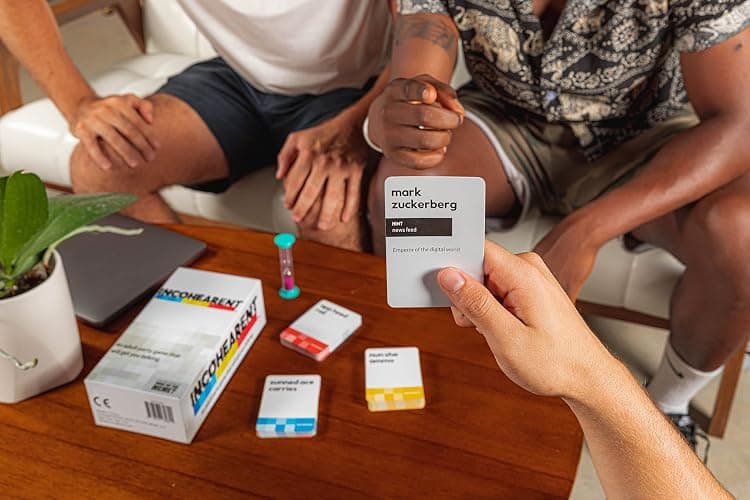Incohearent, The Guess The Gibberish Party Game By Relatable, A Funny Card Game For Adults, Includes 300 Cards, Instructions, And 1 Sand Timer, Fun for Friendsgiving, or a White Elephant Gift thumbnail 12