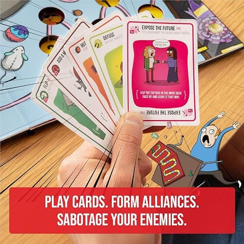 Exploding Kittens: The Board Game - The Action Packed Party Game to Celebrate 10th Birthday - 2-6 Players Aged 7+ - Great for Adults, Teens, Collectors, Kids thumbnail 6