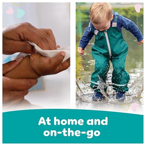 Pampers Sensitive Baby Wipes 15 Packs of 80 Wipes = 1200 Baby Wet Wipes, Unscented, for Soft and Gentle Clean thumbnail 6