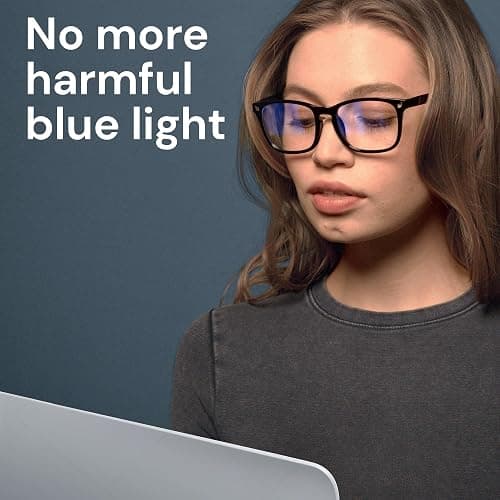 Gaoye Blue Light Blocking Glasses | Anti UV Ray, For Computers & Gaming, Square Frame, Eyewear for Men and Women thumbnail 2