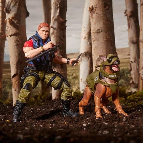 G.I. Joe Classified Series #157, Christopher Law Lavigne & Order, Collectible 6 Inch Action Figure & German Shepherd Dog Figure with 14 Accessories | G.I. Joe Classified 6 Inch Action Figure Deluxe - Christopher Law Lavigne & Order #157 thumbnail 9