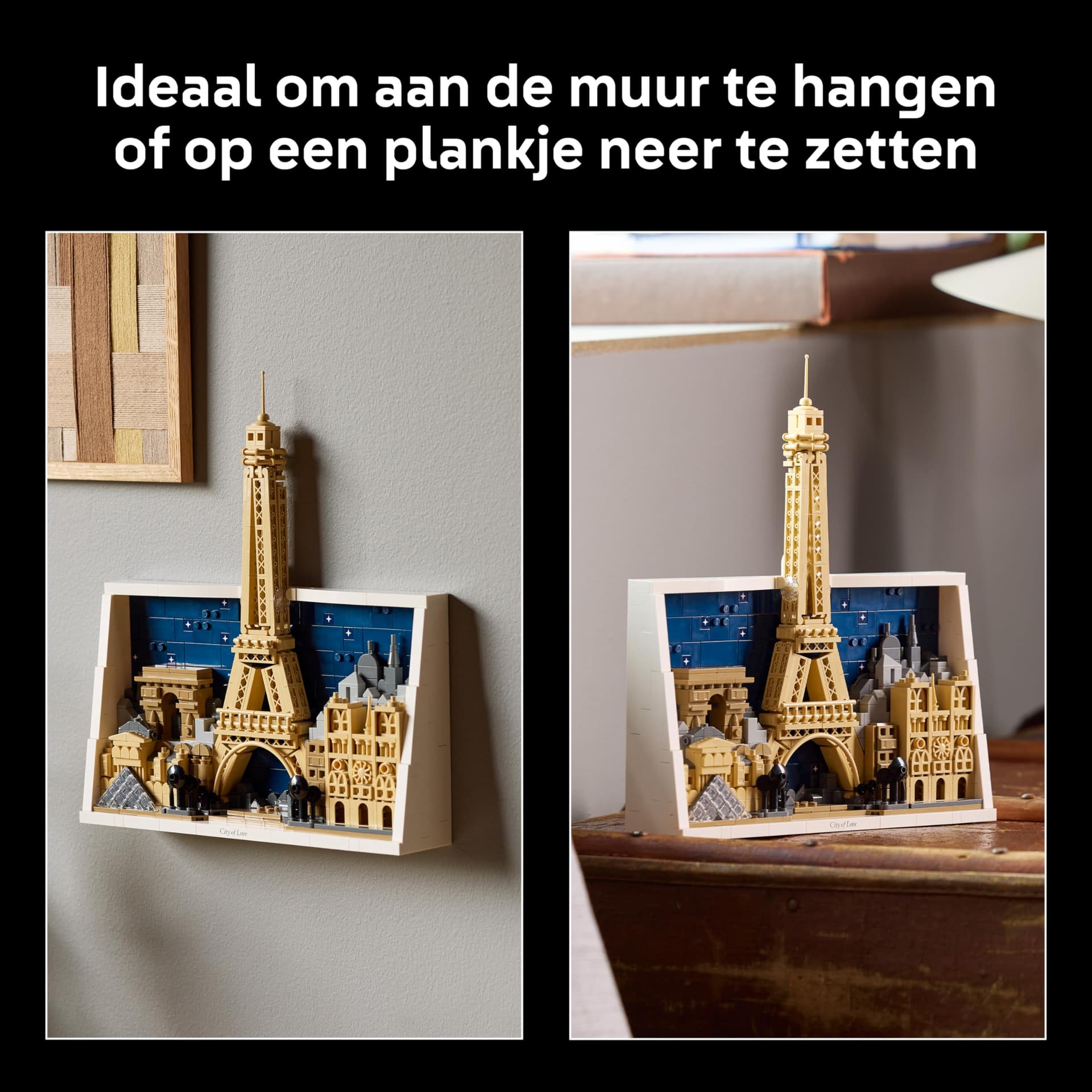 LEGO Architecture: Paris – City of Love – Miniature Building Kit for Adults, 3D Wall Decoration with Iconic Parisian Sights like the Eiffel Tower – Gift Idea – 21064 thumbnail 8
