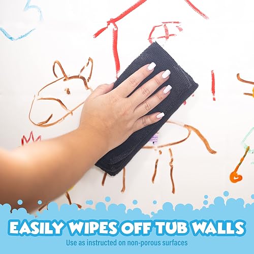 Tub Works® Bath Paint Sticks™ Bath Toy, 12 Count | Nontoxic, Washable Bathtub Paint for Kids & Toddlers | Twistable Sticks Draw Smoothly on Tub Walls | Smooth, Vibrant Alternative to Bath Crayons thumbnail 6