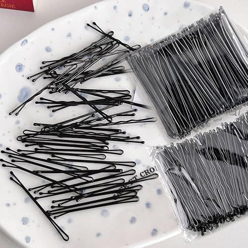 DTDNZKN 100 PCS 2.2 Inch(55 mm) Bobby Pins Black, Premium Bobby Pin For Women, Kids And Girls, Great For All Hair Types thumbnail 6