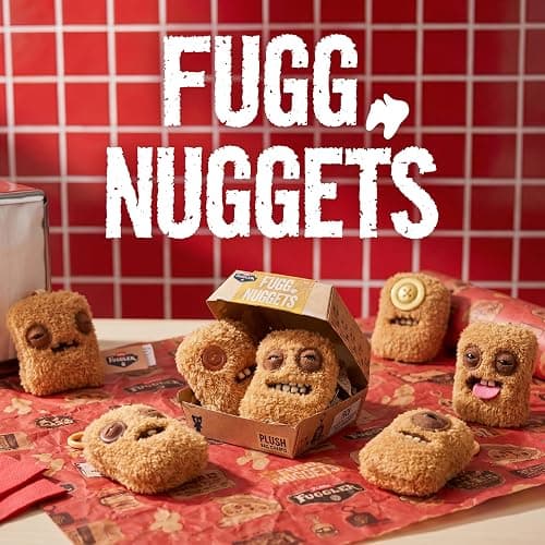 Fuggler Fugg Nuggets 3.5 Inch (6 Pack) by ZURU | Clip-on Funny Ugly Monster keyrings; signature teeth; soft & collectible; for fans & collectors; gift for tweens & teens thumbnail 2