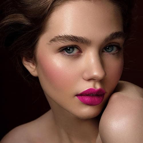 Hot Pink Lipstick Matte for Women, Color Stay Long Lasting Lipstick Smudgeproof Liquid Lipsticks, Cruelty Free Lip Color (DM06 Dream pink) thumbnail 3
