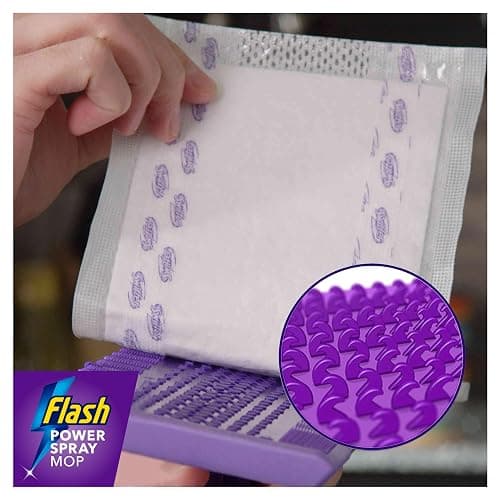 Flash Power Spray Mop Floor Cleaner Starter Kit (1 Washable + 2 Disposable Pads), All-In-One System For Your Floors thumbnail 10