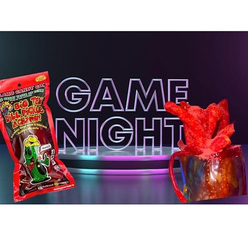 Tiktok Chamoy Pickle Kit With Fruit-Roll-up & Chips, Includes Lucas Gusano, Skwinkles Salsagheti & More by Ma Lit Candy (Big Tex Chamoy Pickle) thumbnail 4