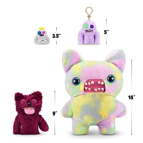 Fuggler Hairy Fuggs 9-inch Series 1 by ZURU, Funny Ugly Monster Plush Toy thumbnail 3
