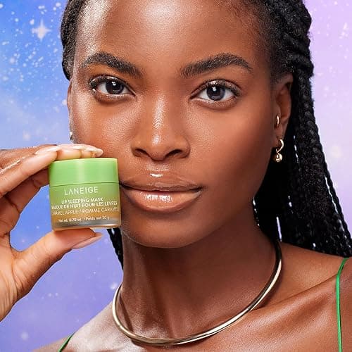 LANEIGE Lip Sleeping Mask Caramel Apple: Nourish, Hydrate, Vitamin C, Murumuru & Shea Butter, Antioxidants, Flaky, Dry Lips thumbnail 7