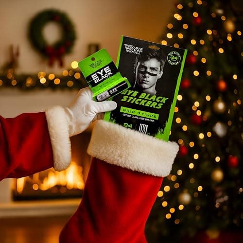 D.R.I.P Over Skill Eye Black & Sports Face Paint, Natural Ingredients, Dermatologist-Tested, Hypoallergenic, Anti-Glare Drip for Baseball, Football, Lacrosse, Stocking Stuffers for Teen Boys & Kids thumbnail 9