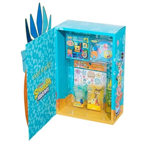 wet n wild SpongeBob SquarePants PR Box - Pineapple House 2-Layer Collector’s Set with Makeup & Tools for Unique F.U.N Looks, Cruelty-Free thumbnail 7