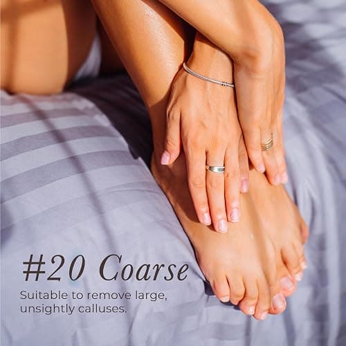 Diamancel Luxury Diamond Foot Buffer - Coarse Grit – For Large Calluses & Rough Skin - #20 (no handle) thumbnail 2